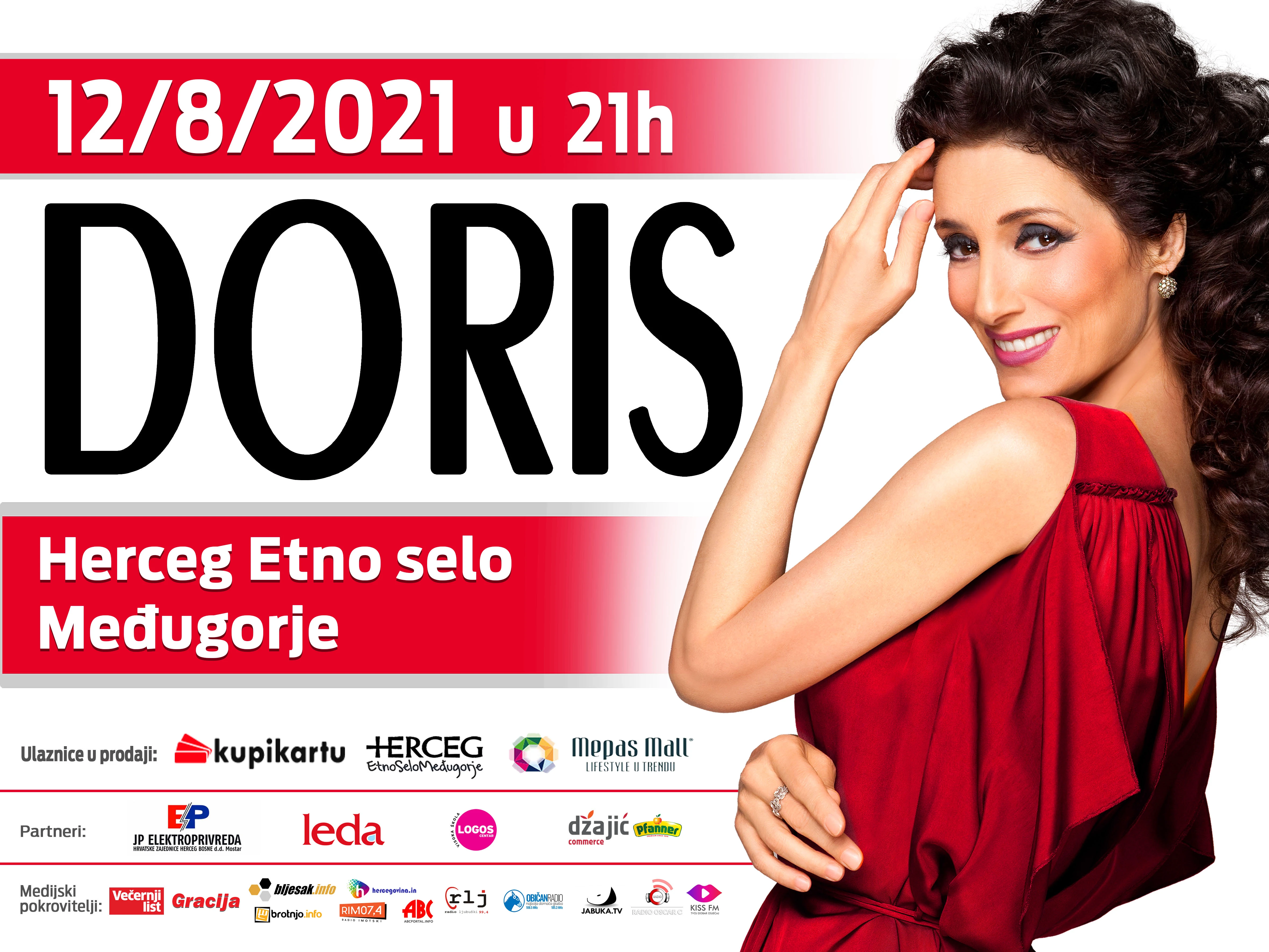 NAPOKON! Doris Dragović u Hercegovini   