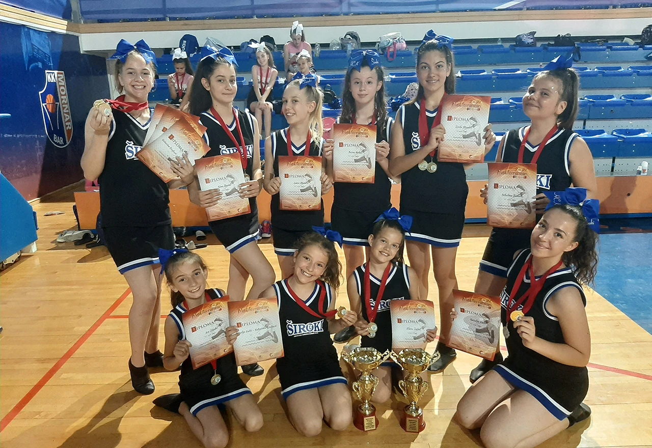 Hrvatski cheerleading klub Široki opravdao ulogu favorita