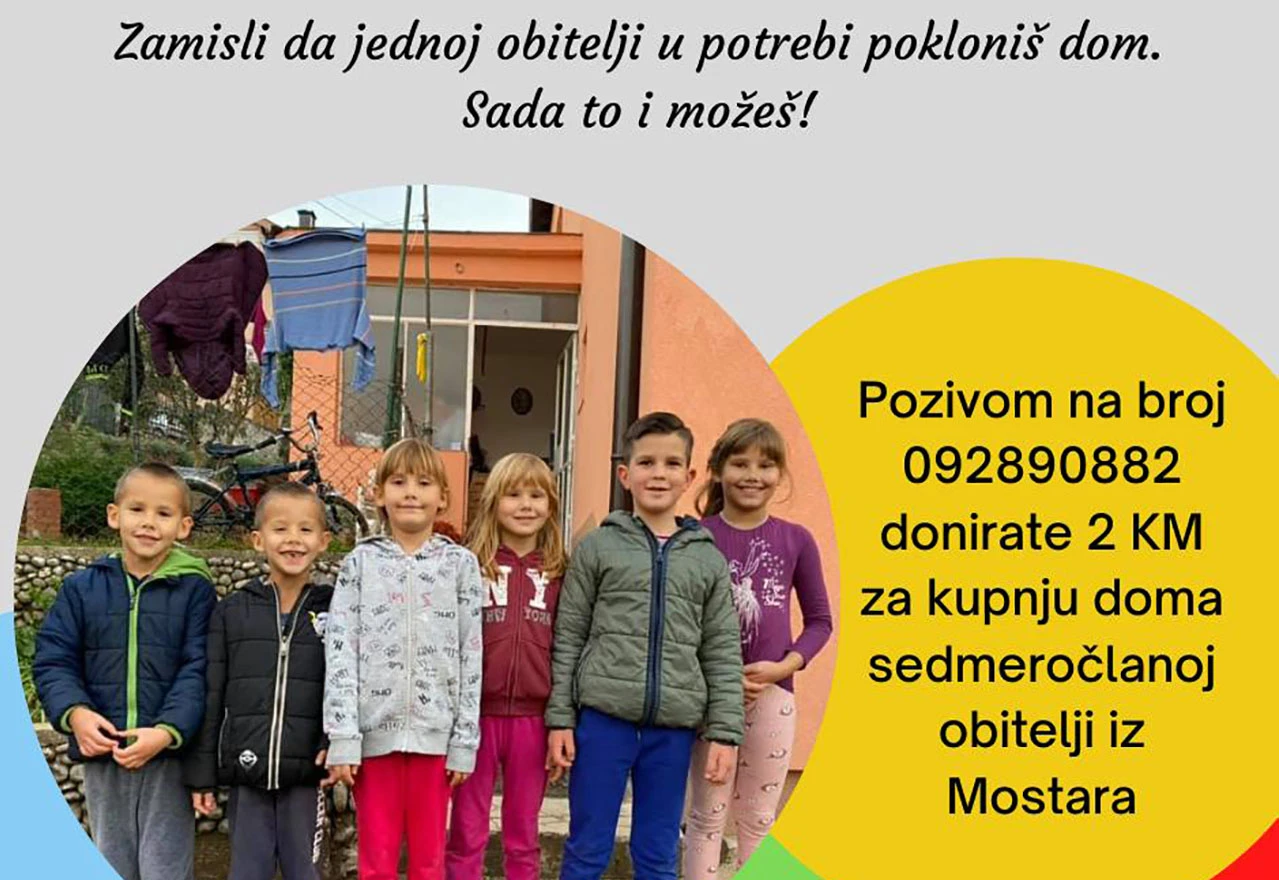 Još imamo 5 dana da jednoj obitelji stvorimo dom