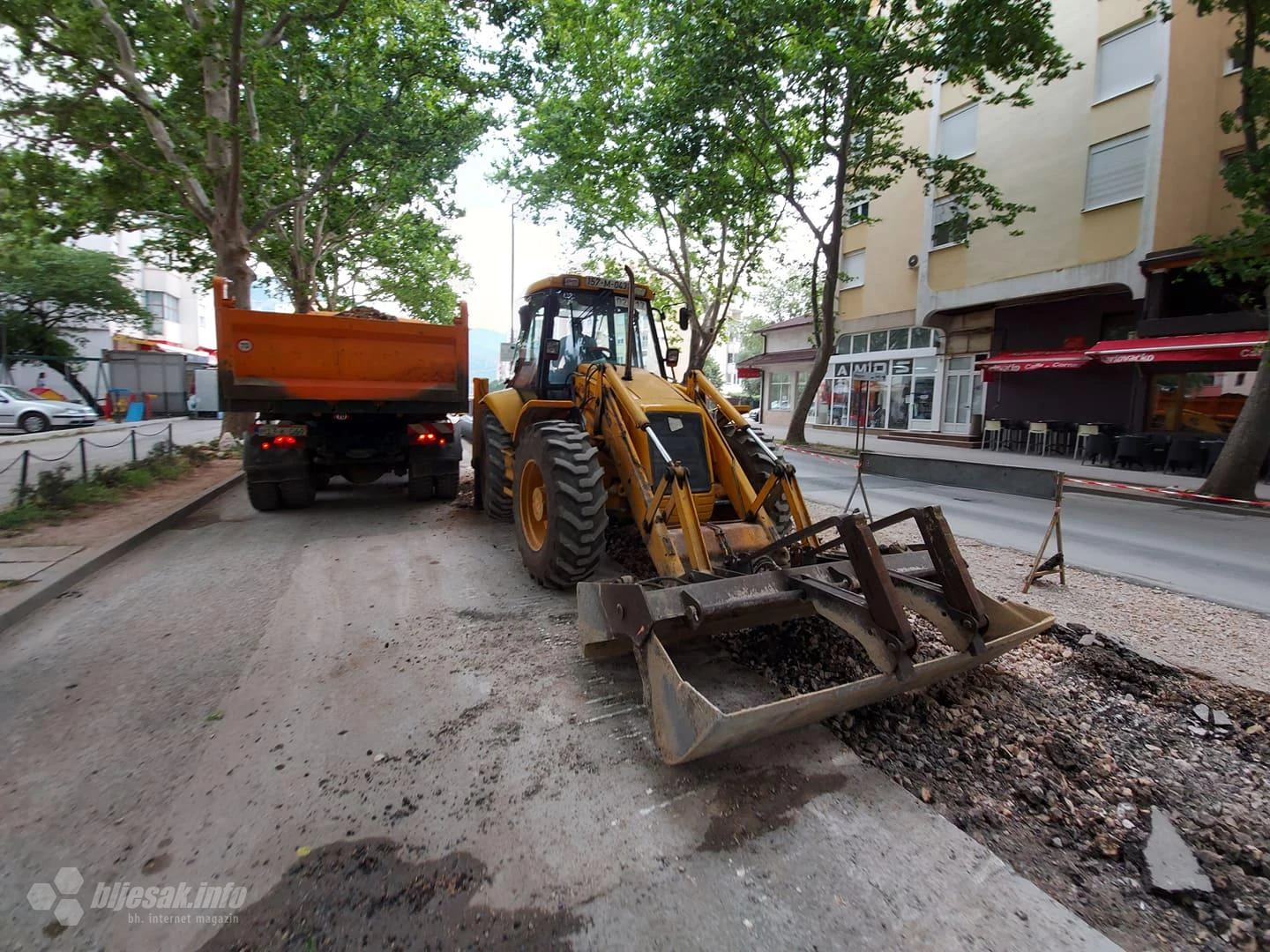 Mostar: Nastavljaju se radovi na rekonstrukciji Avenije