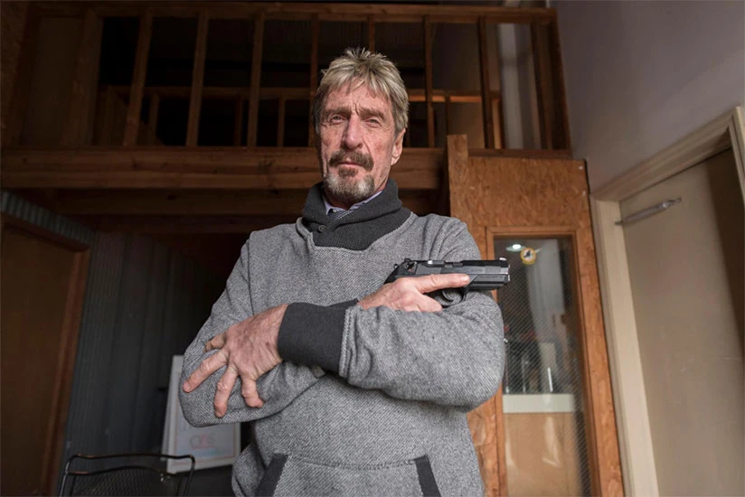 John McAfee pronađen mrtav