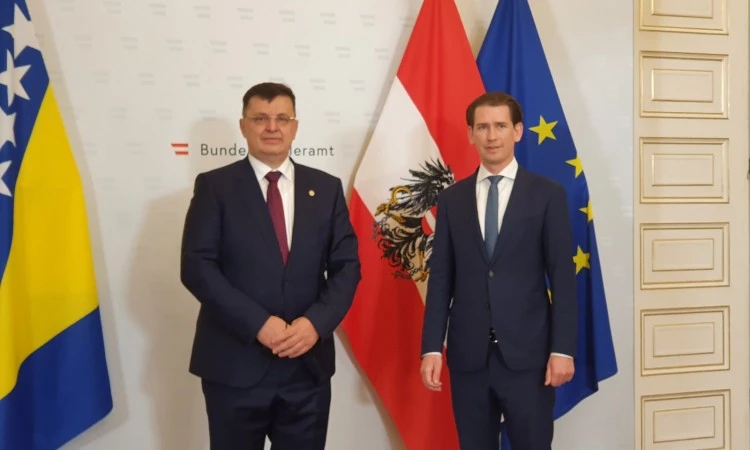 Tegeltija i Kurz  o suradnji BiH i Austrije