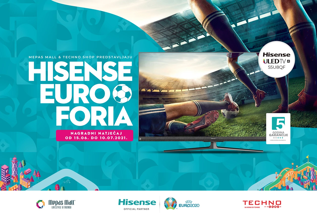 Mepas Mall & Techno Shop predstavljaju: HISENSE EUROFORIA 