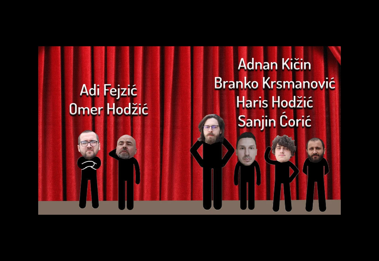 Adi Fejzić, Omer Hodžić i mladi momci koji se znaju našaliti u Mostaru