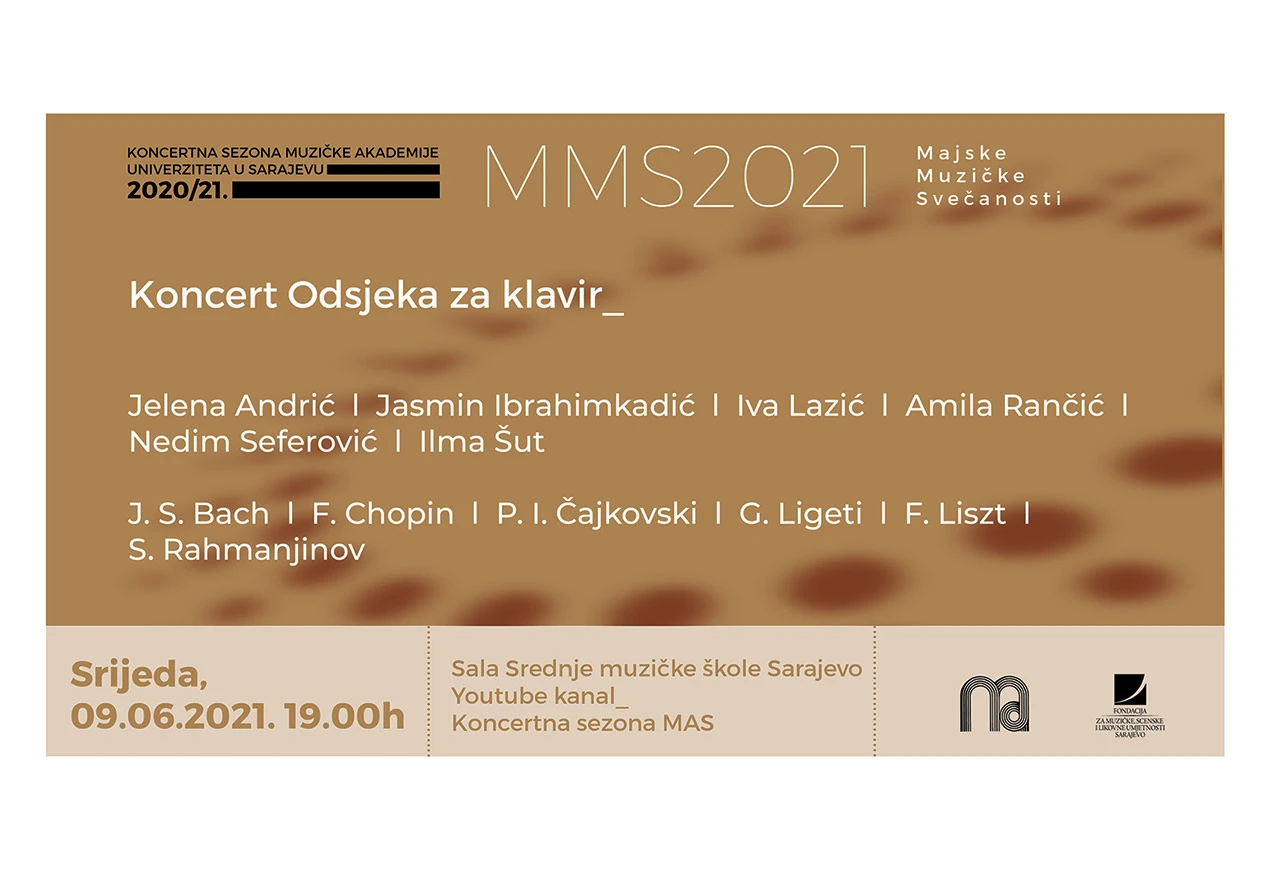 Koncert studenata u okviru Majskih muzičkih svečanosti