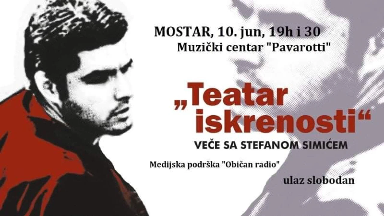 Večer s pjesnikom Stefanom Simićem