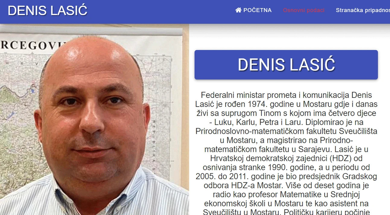 Objavljen imovinski karton Denisa Lasića