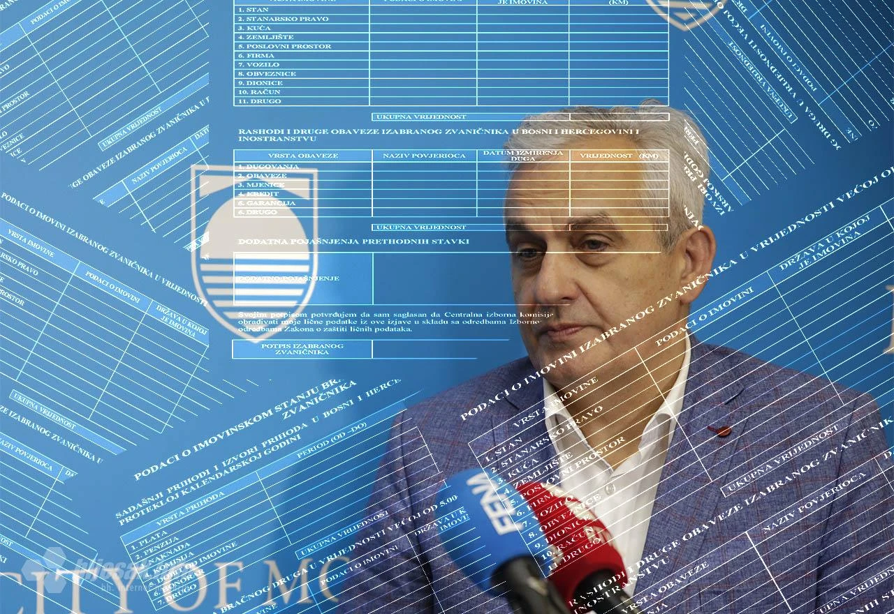 Doznajemo: Ljubo Bešlić nije dostavio imovinski karton