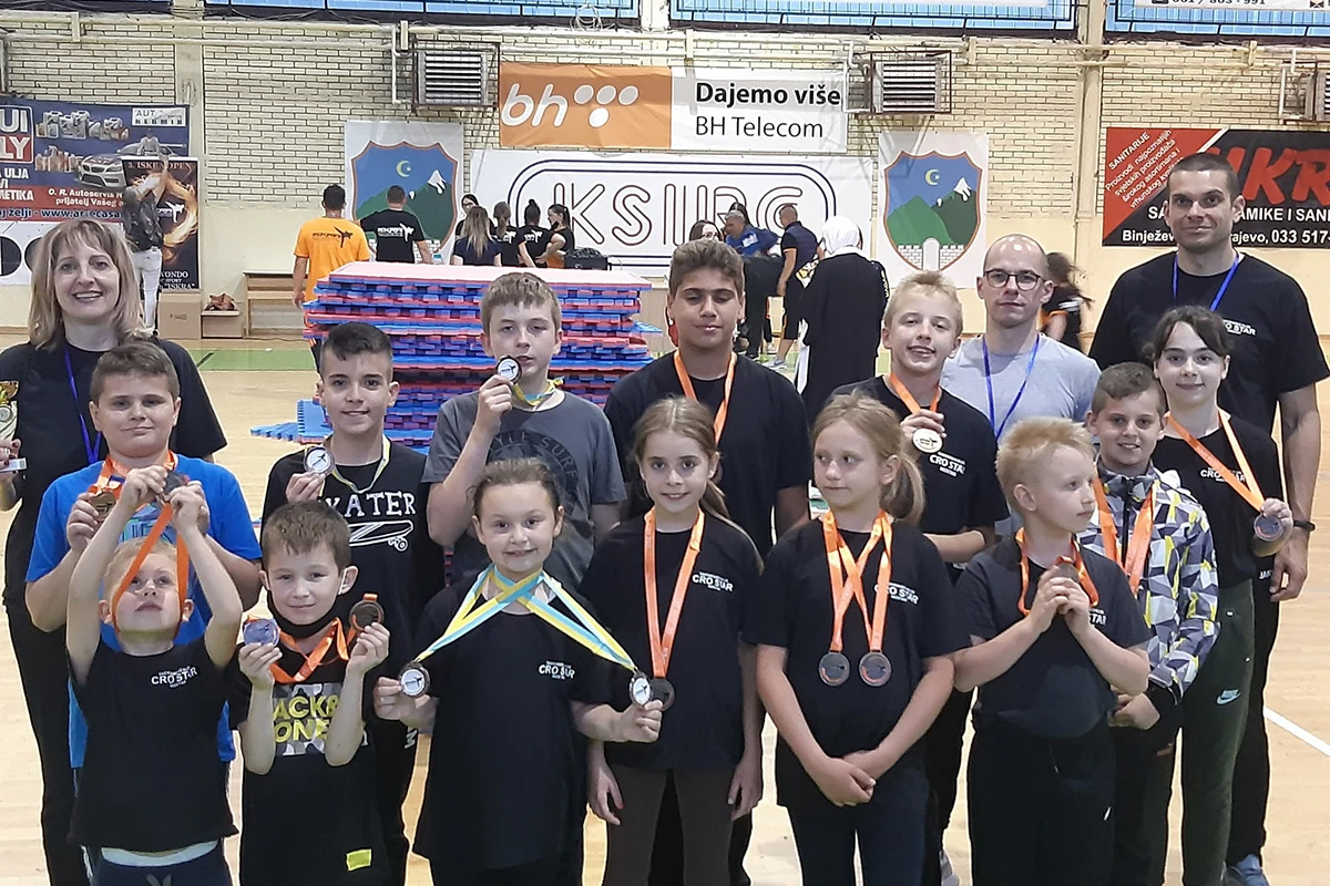 Mostarski Taekwondo klub Cro Star donio 32 medalje u Mostar