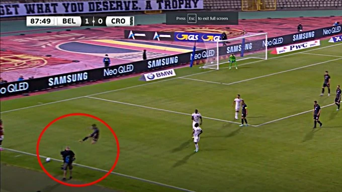 Vrsaljkov potez protiv Belgije postao svjetski hit