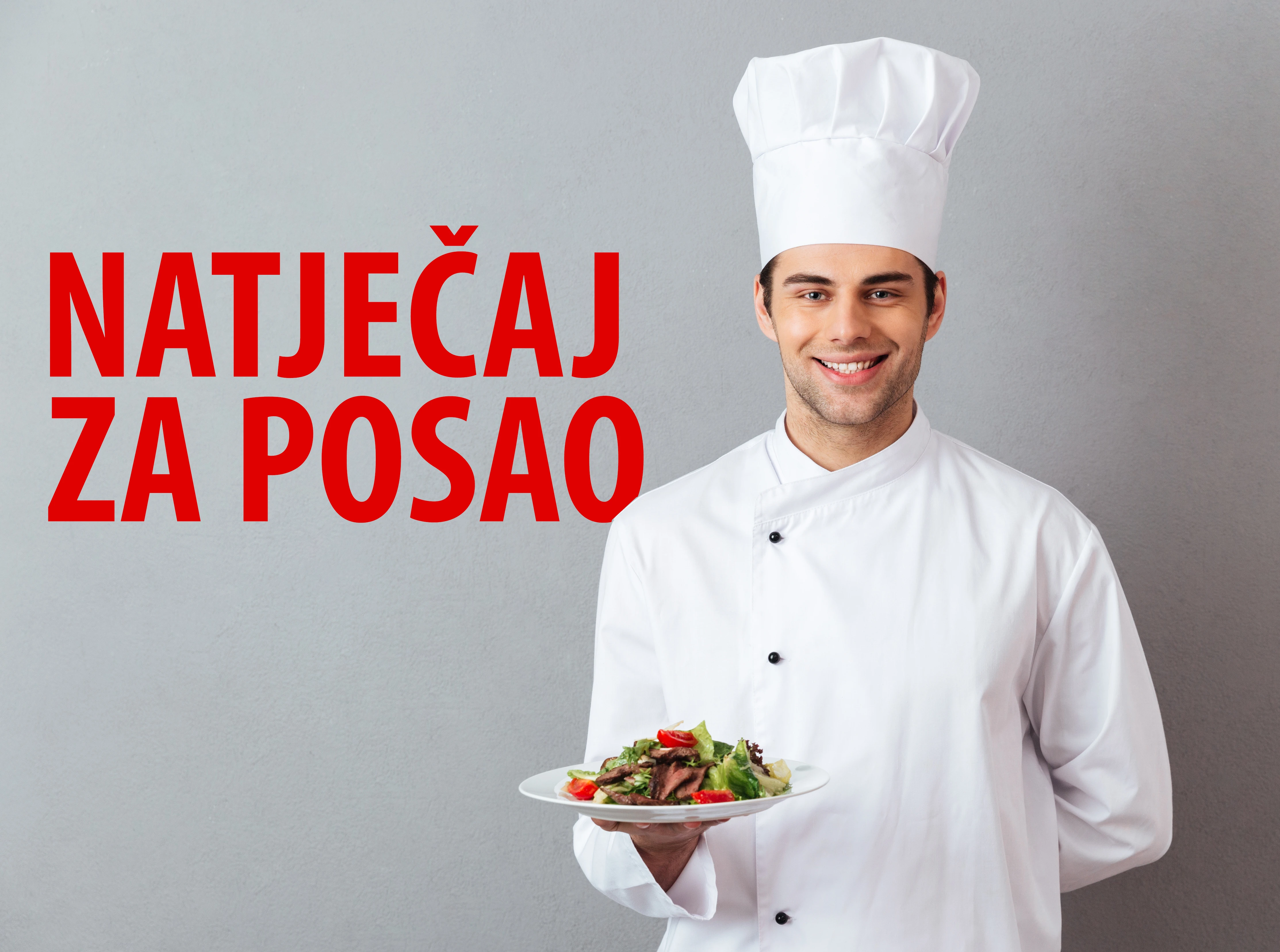 Natječaj za posao: Kuhar / Pomoćni kuhar