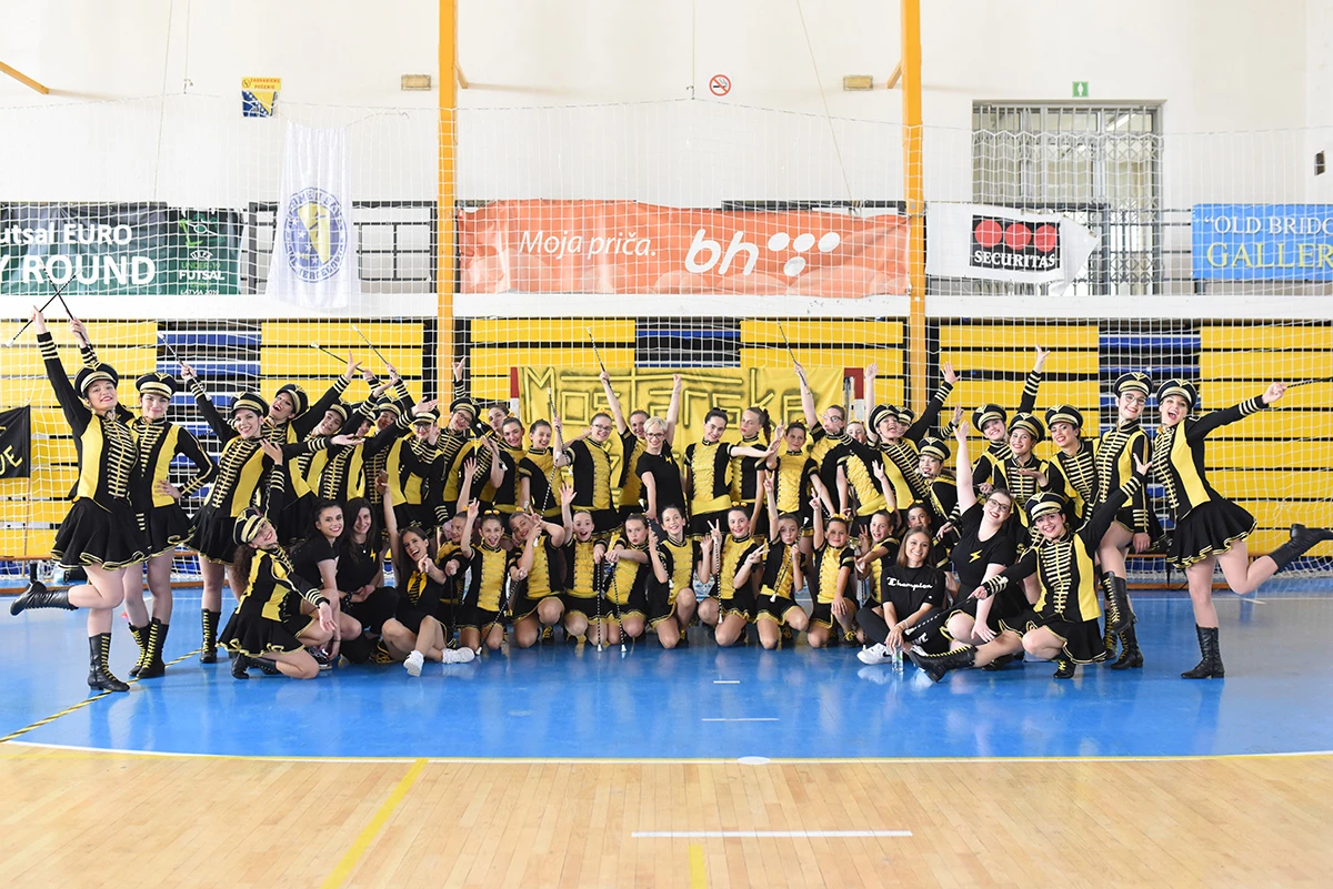 Mostarske mažoretkinje izvrsne na 3. prvenstvu Nacionalnog mažoret saveza