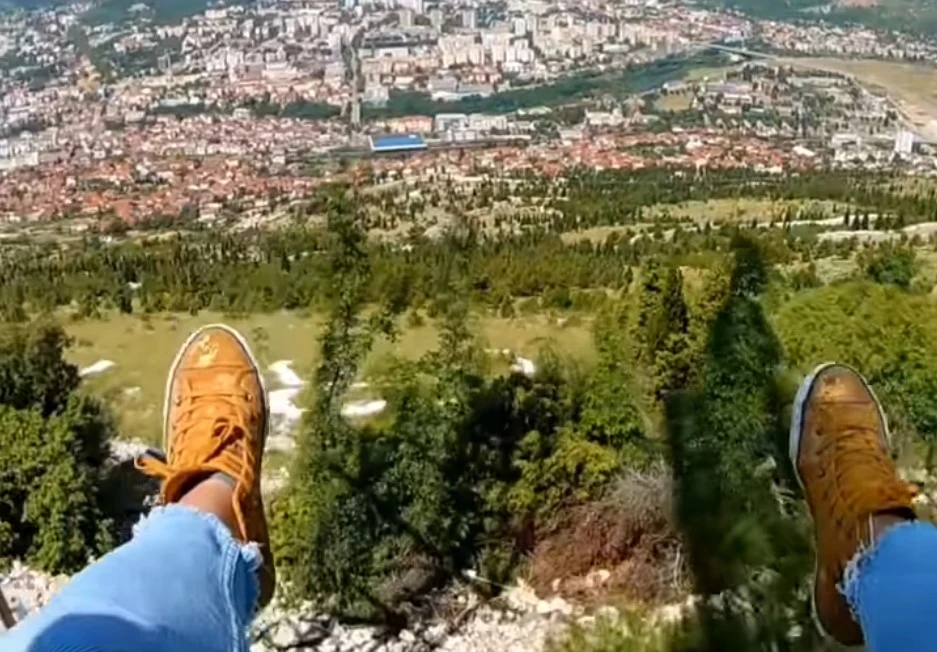 Swing into the clouds: Prvi znatiželjnici se zaljuljali iznad Mostara