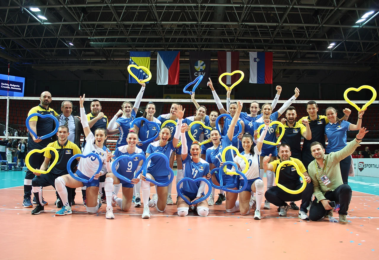 Odbojkašice BiH ponovno lako i s maksimalnim rezultatom porazile Latviju
