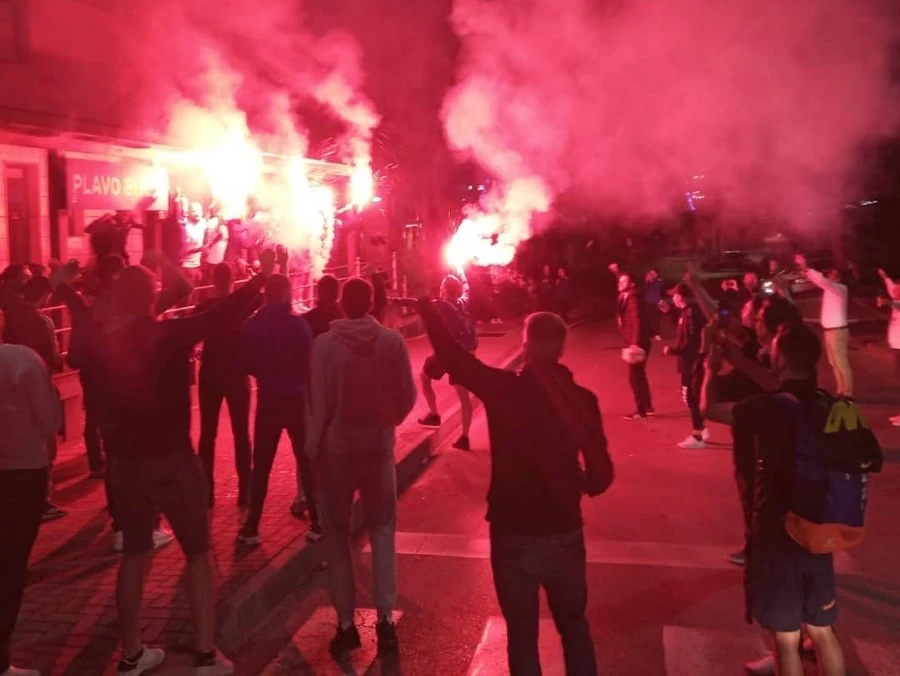 Gorio je i Široki Brijeg: Plasman u Europu slavio se duboko u noć