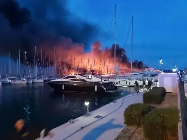 Velika šteta nakon požara u Kaštelima - uzrok je ljudski faktor