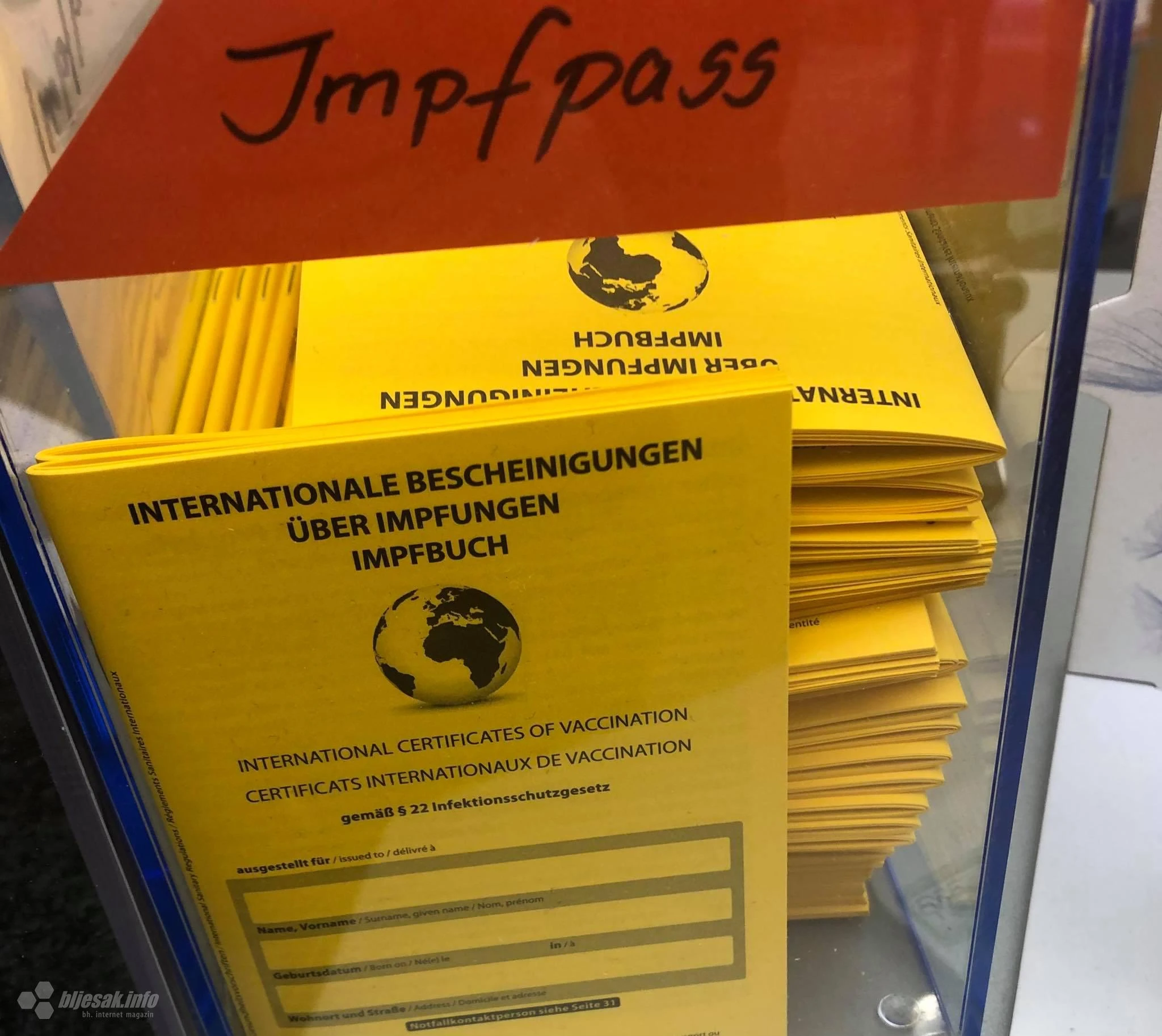 Sve više krivotvorenih potvrda o cijepljenju
