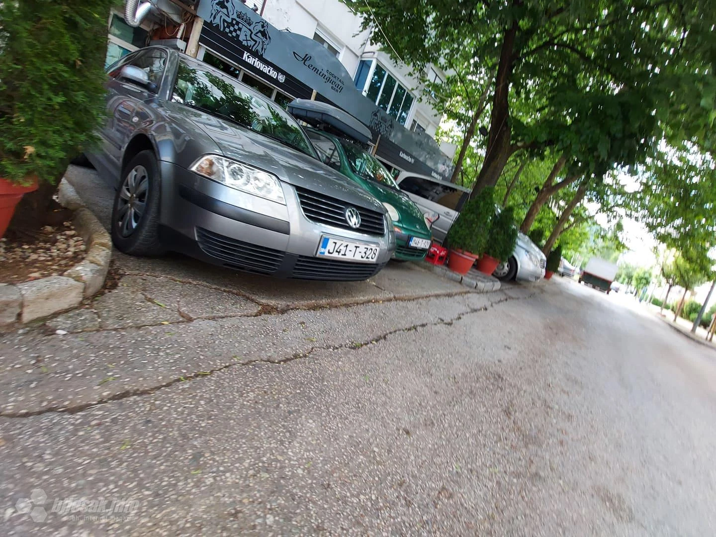 Uklonjene terase - Na parkingu se više neće piti kava