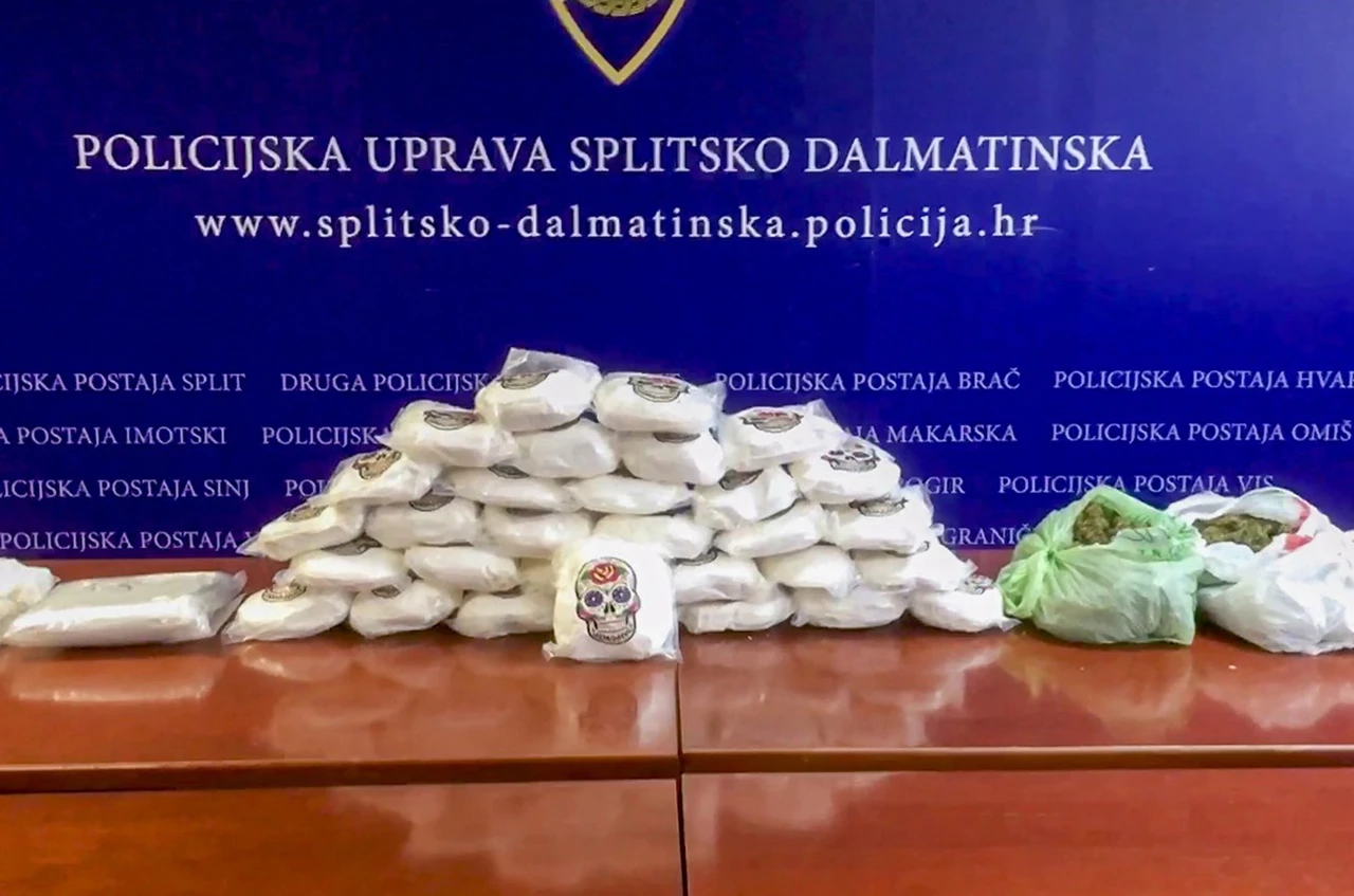 Najveća zapljena amfetamina u Hrvatskoj ikada