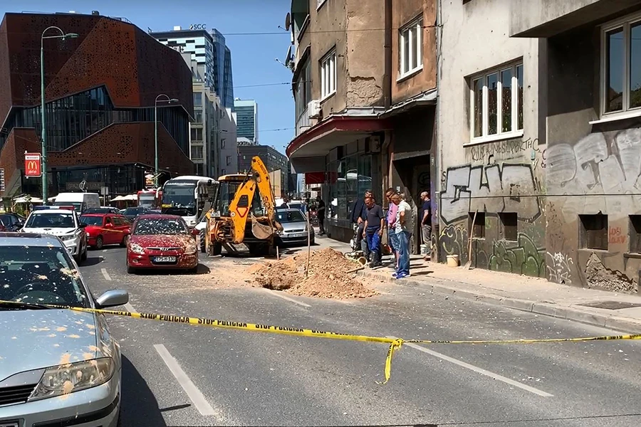 Eksplozija u centru Sarajeva