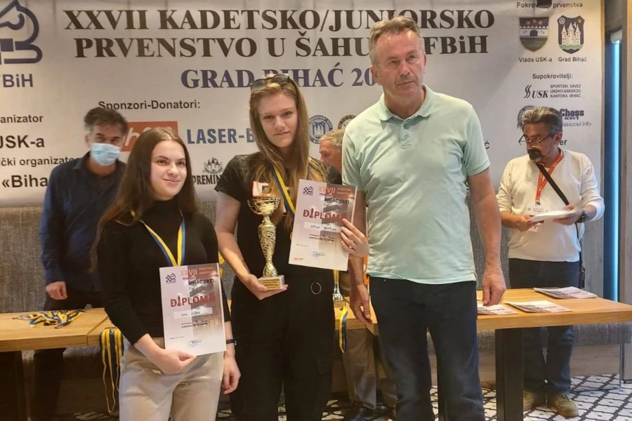 Novo zlato za šahovski klub Mostar!