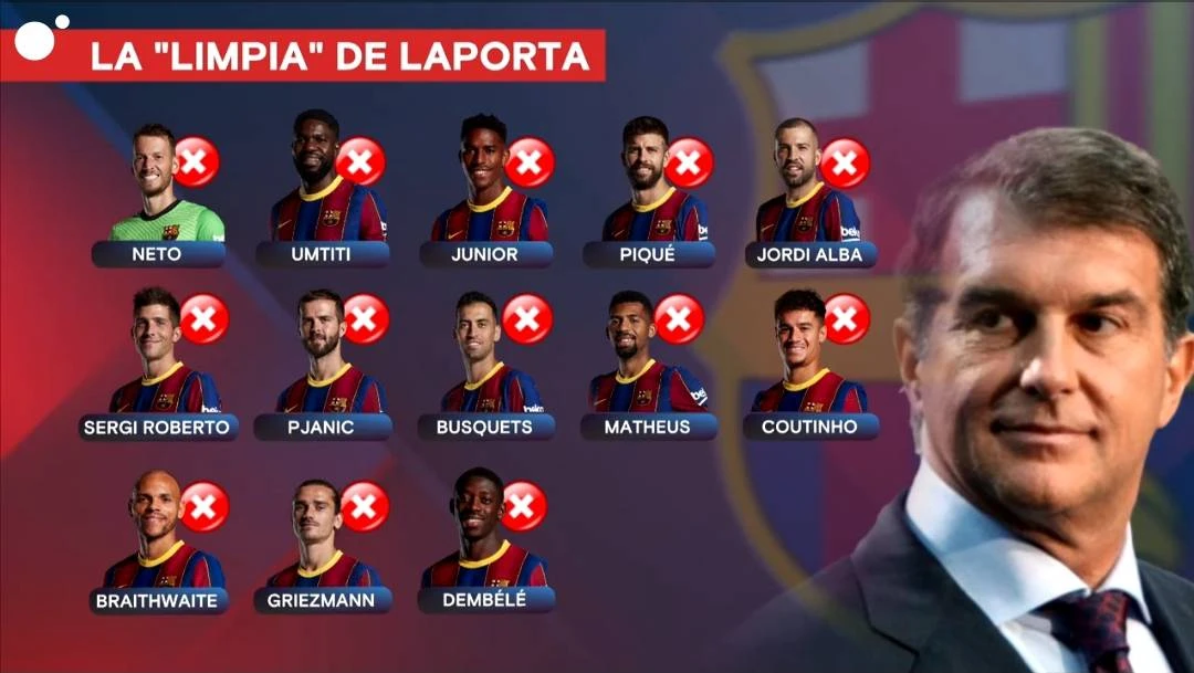 Joan Laporta ulazi u svlačionicu Barce s najvećom metlom