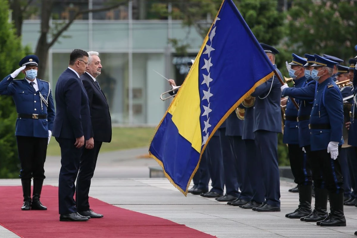 Svečani doček za Krivokapića u Sarajevu