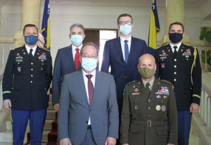 Ministar Podžić i general Cavoli: Potvrda snažne američke podrške BiH