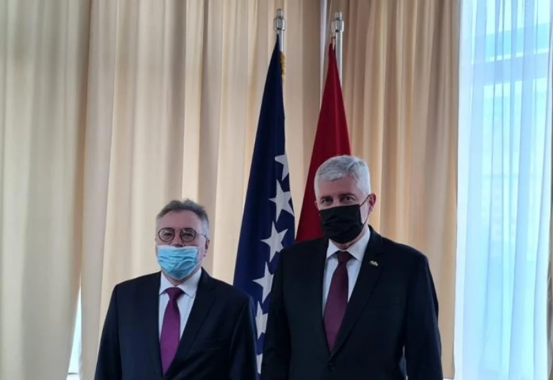 Čović i Kalabuhov: Osigurati legitimno predstavljanje konstitutivnih naroda u BiH