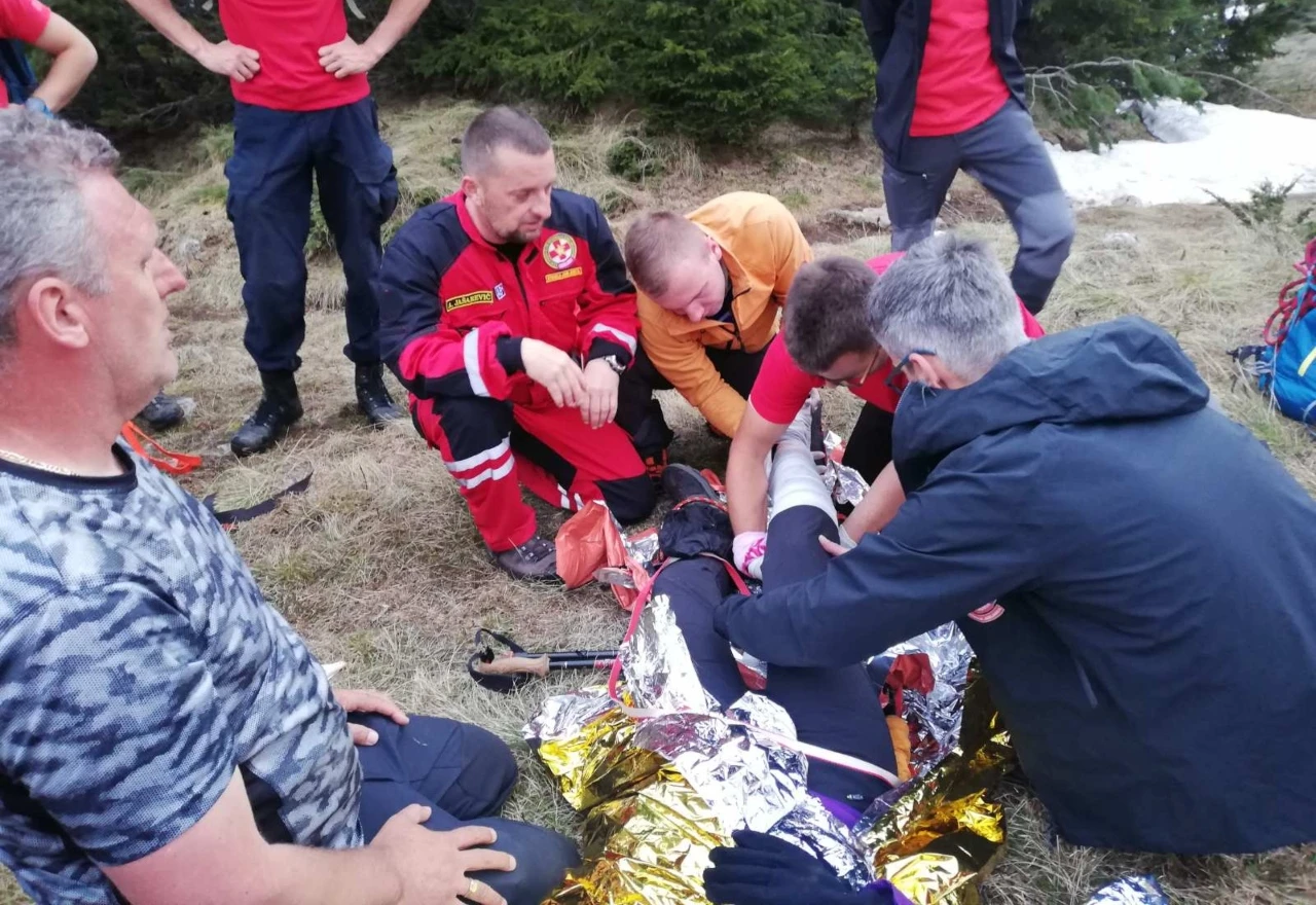 Brza akcija GSS-a: Na Čvrsnici spašena žena