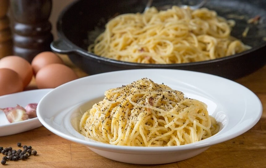 "Carbonara" bez mesa