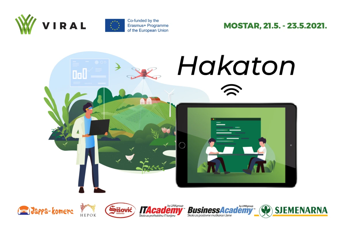 Nagradni fond od 4000 KM kao poziv na prijavu na VIRAL hackathon