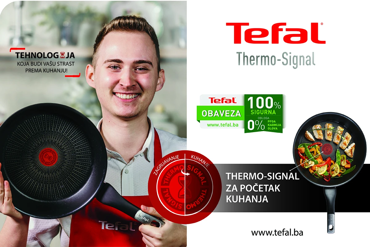 Tefal lansira novu generaciju sa inovativnom Thermo Signal tehnologijom!