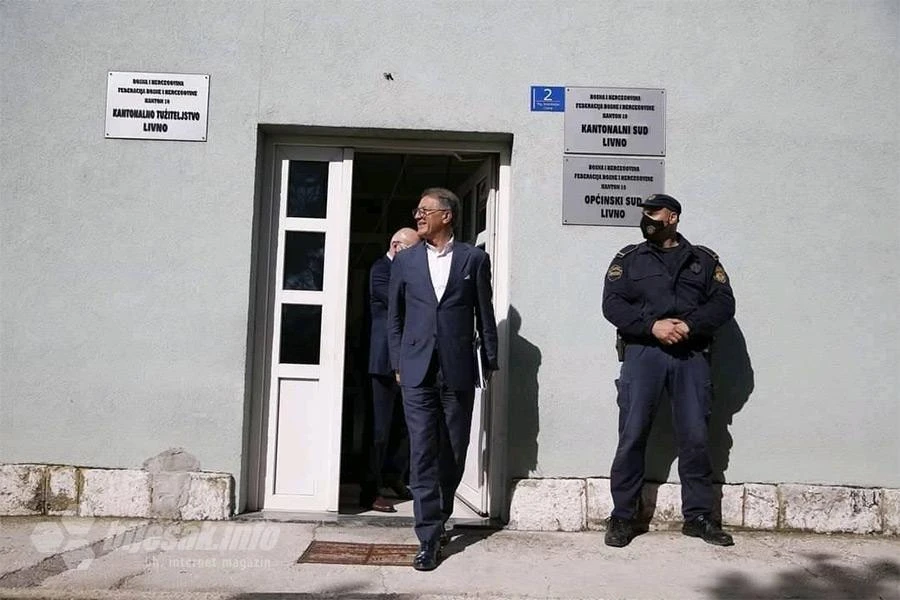 Zdravko Mamić u Livnu dao iskaz o osječkim sucima koje je optužio za korupciju