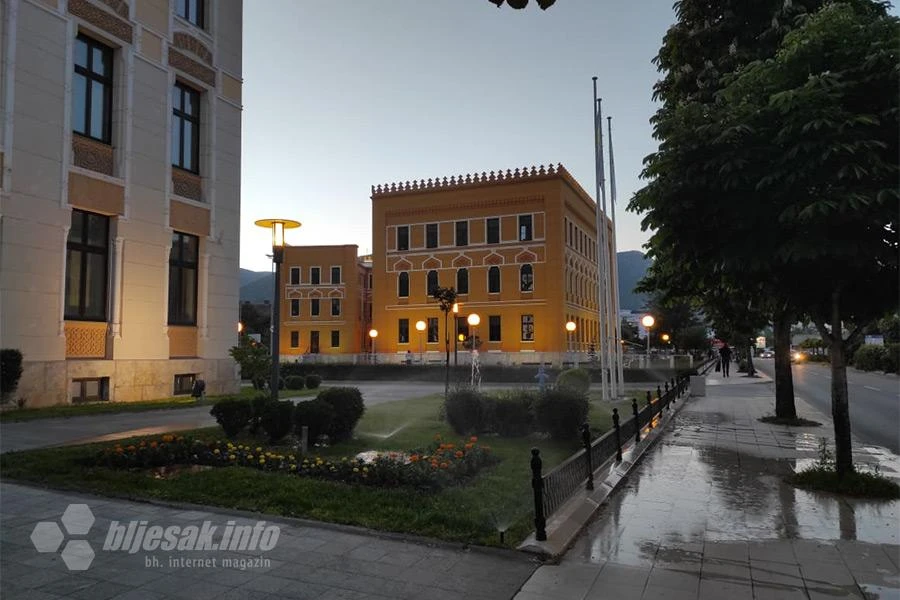 Curi ispred Gradske vijećnice