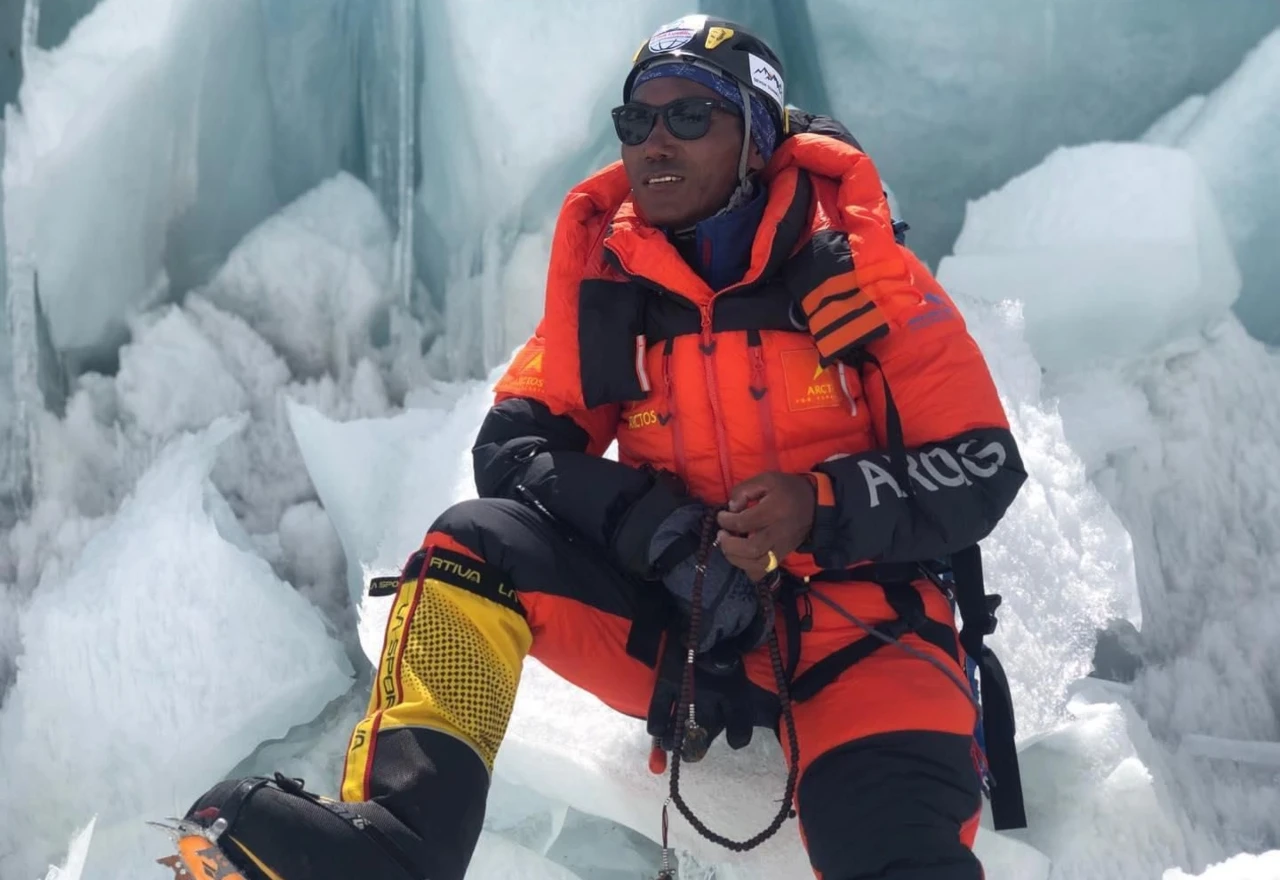 Vodič na Mount Everestu rekordnih 25 puta