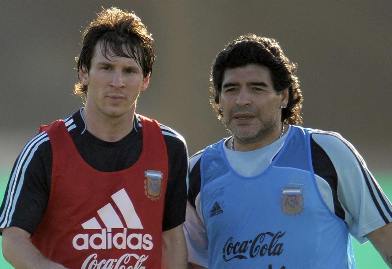 Messi blizu Maradone