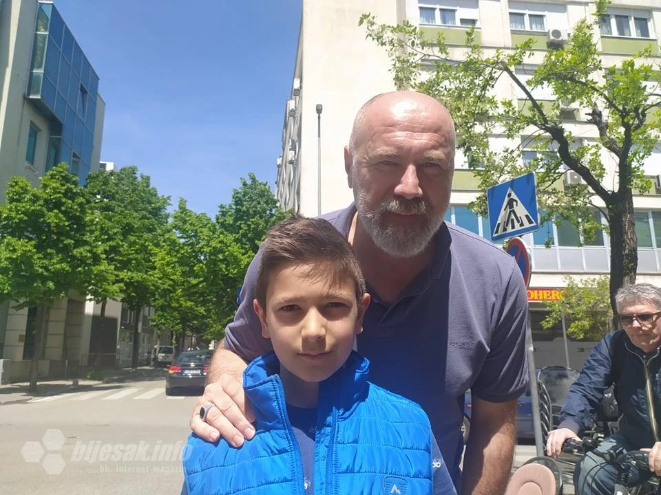 Susret legendarnog kapetana i mostarske nogometne nade
