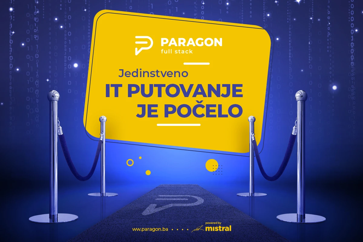 Prva generacija najsuvremenijeg IT programa u regiji Paragon full stack je počela sa radom