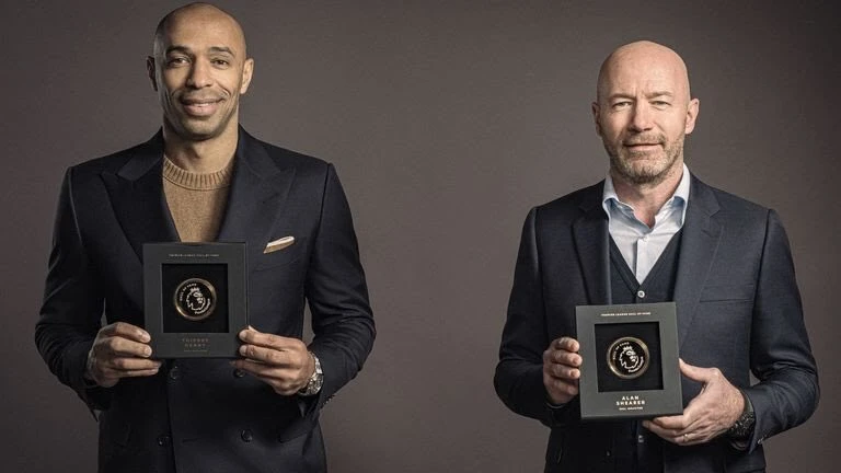 Alan Shearer i Thierry Henry prvi u Kući slavnih