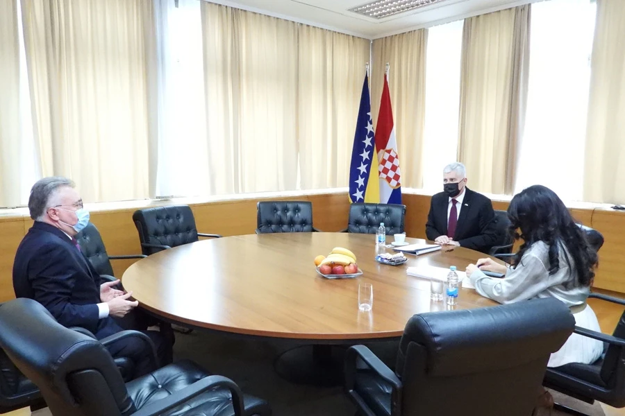 Čović s ruskim veleposlanikom: Izmjenama Izbornog zakona ukloniti diskriminaciju