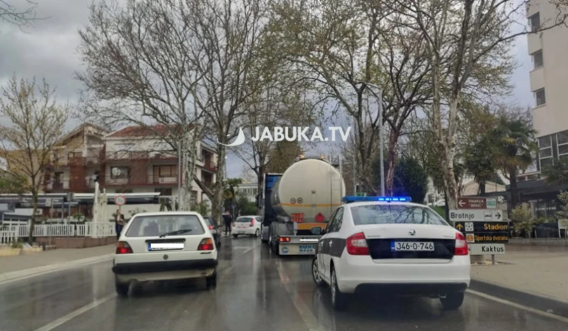 Sudar kamiona i automobila u Čitluku