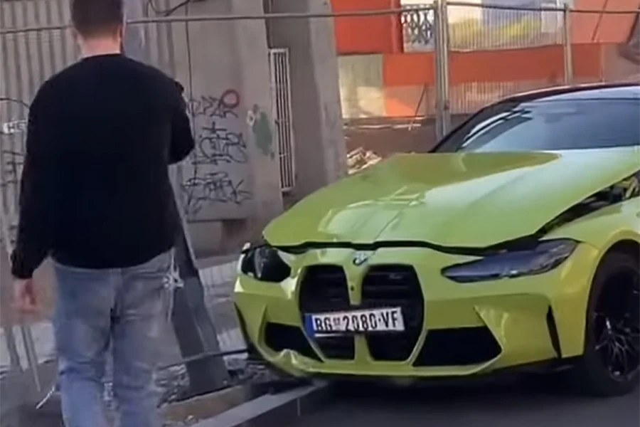 Prvi BMW M4 Competition razbijen je u Srbiji