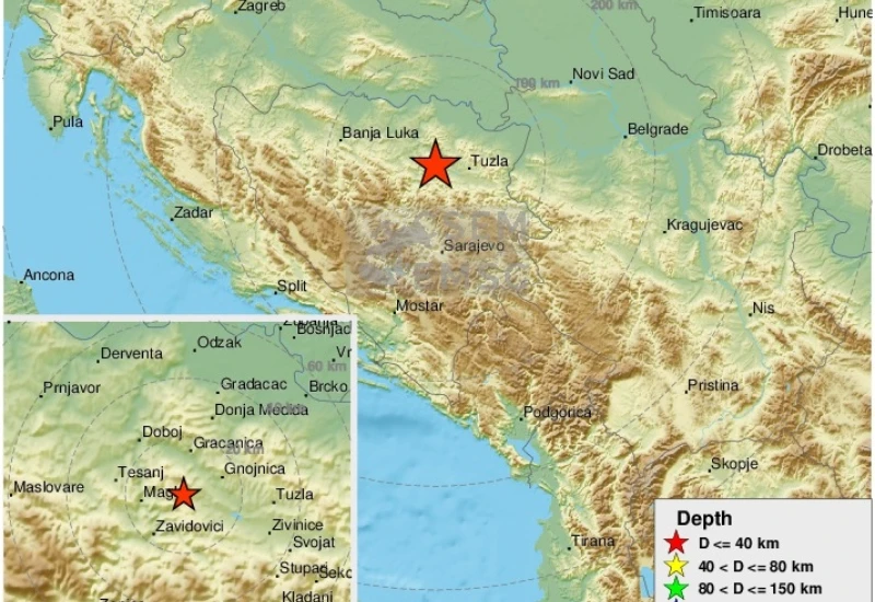 Zatresla se Bosna i Hercegovina