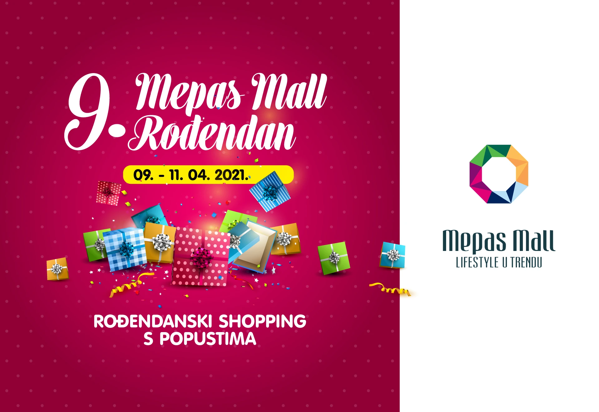 Mepas Mall slavi 9. rođendan!