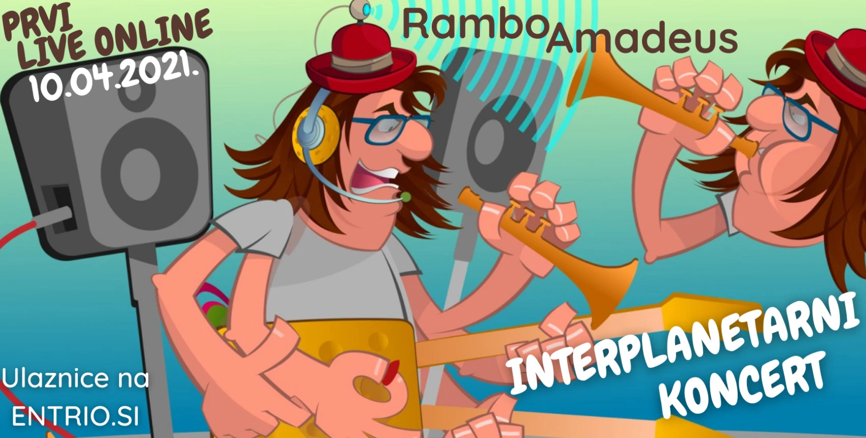 10. travnja u tvom dnevnom boravku - Rambo Amadeus!
