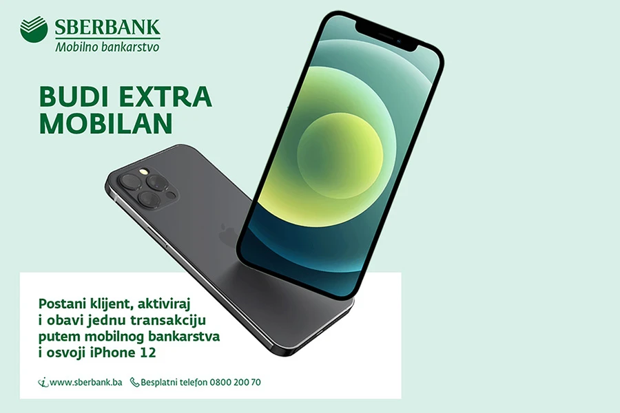 Sberbank BH nagrađuje korisnike mobilnog bankarstva
