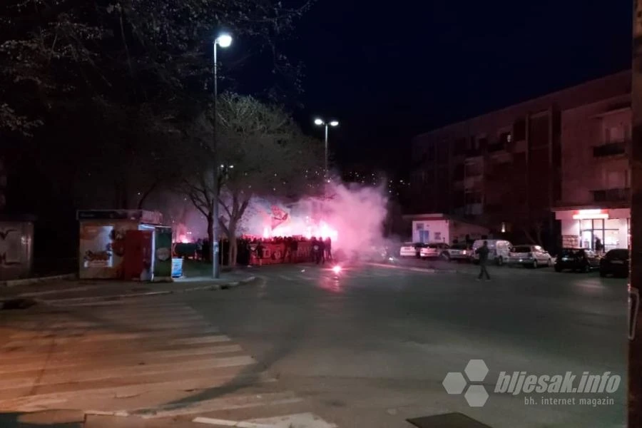 Mostar: Veličanstven korteo Red Army 