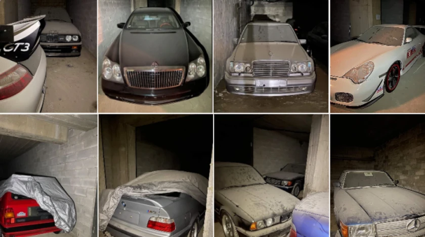 U bunkeru otkriveni deseci legendarnih BMW-a, Mercedesa, Porschea...
