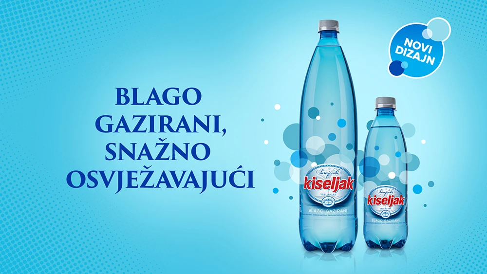 Sarajevski kiseljak blago gazirani ima novi dizajn